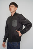 Bomber Negro Calvin Klein Jeans Talla L Image 1