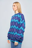 Sweater casual  multicolor bachrach talla L 453