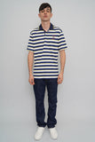 Polera Blanco/azul polo ralph lauren Talla L Image 3