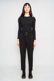 Pantalon Negro Tahari Talla M Image 3