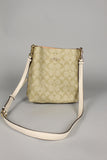 Cartera/Mochila crema coach Talla TU