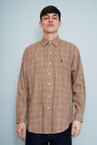 Camisa cuadrille beige ralph lauren Talla M Image 3