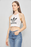 Polera casual  blanco  adidas talla S 821