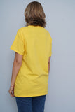 Polera Amarillo jean michel basquiat Talla M Image 2
