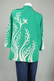 Blusa Multicolor Bob Mackie Talla Xl Image 2