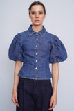 Blusa Azul Levis Talla Xs Image 0