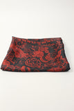 Pañuelo negro/rojo  Nostalgic Talla TU