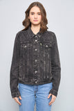 Chaqueta denim  gris levis talla L 776