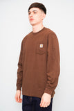 Polera Café Carhartt Talla M Image 1