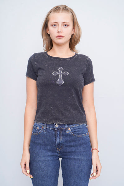 Polera Negro no comment Talla L