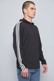 Polera casual  negro adidas talla L 319