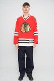 Polera Rojo reebok nhl Talla M Image 3