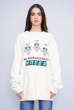 Polerón crema Independent Talla L