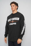 Polera Negro harley davidson Talla Xl Image 1