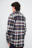 Camisa escocesa azul/rojo Carhartt Talla M Image 2