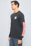 Polera casual  negro nike talla M 140