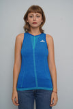 Polera Azul Adidas Stella Mccartney Talla S