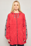 Cortaviento casual  rojo tommy hilfi talla Xxl 021