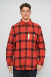 Camisa escocesa roja Carhartt Talla L