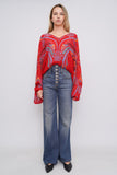 Top Multicolor Free People Talla L Image 3