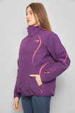 Parka casual  morado the north face talla L 263