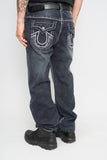 Jeans denim azul true religion Talla 36 Image 2