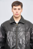 Chaqueta cuero  negro m  talla L 971