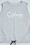 Polera casual  gris calvin klein talla M 183