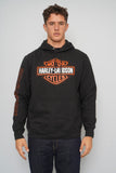 Polerón Negro harley davidson Talla L