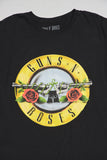 Polera casual  negro guns n roses talla M 329