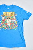 Polera casual  azul the big bang talla Xl 541