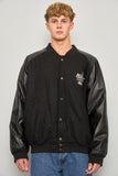 Bomber casual  negro steve&barrys  talla Xl 437