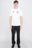 Polera Blanco Adidas Talla M Image 3