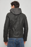 Chaqueta casual  negro levis talla S 082