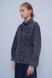 Jacket denim gris  Massimo Dutti Talla M Image 2