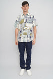 Camisa Multicolor Lopresti Talla M Image 3