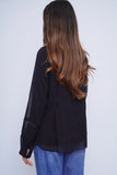 Blusa Negro Coldwater Creek  Talla M Image 2