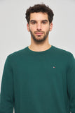 Sweater casual  verde tommy hilfiger talla L 092