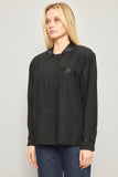 Blusa casual  negro oscar de la r talla 42 108