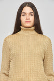 Sweater casual  amarillo lauren talla L 416