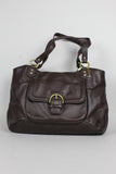 Cartera/Mochila chocolate Coach Talla TU Image 0