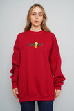 Polerón Burdeo Warner Bros Talla Xl