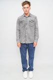 Camisa denim gris Levis Talla L Image 3