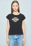 Polera Negro harley davidson Talla L Image 0