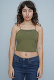 Top Verde Adidas Talla M