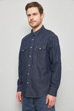 Camisa casual  azul levis talla Xl 820