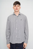 Camisa cuadrille gris polo ralph lauren Talla L