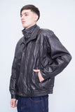 Bomber Negro cuir extenzo Talla L Image 1