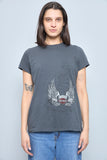 Polera Gris harley davidson Talla M