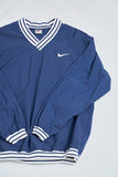 Cortaviento casual  azul nike talla L 614